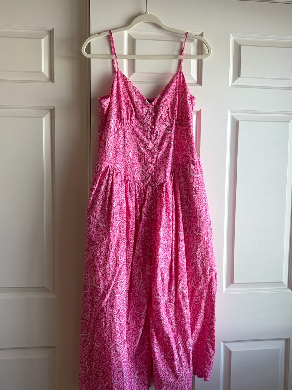 Roller Rabbit for Target Pink Paisley Spaghetti Strap Sundress